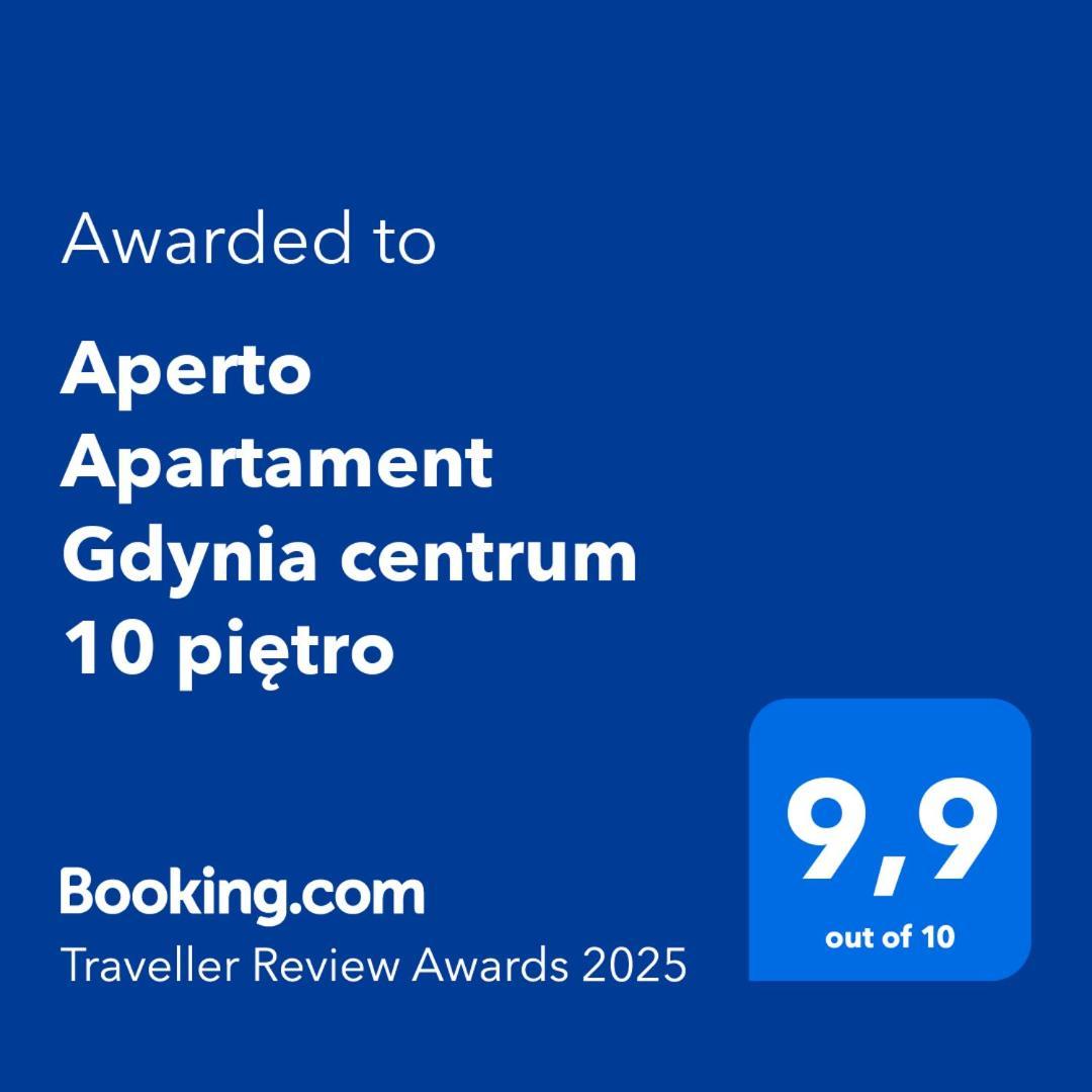 Aperto Apartament Gdynia Centrum 10 Pietro Exteriör bild